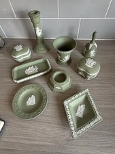 wedgwood jasper ware sage