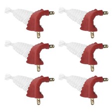 6pcs Billiard Pockets Pool Snooker Table Replacement Nets Bags Kit