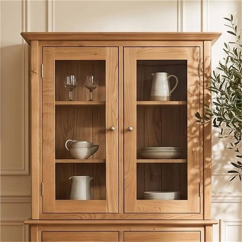 Solid oak small dresser top - small,