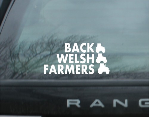 Back welsh farmers vinyl - welsh, car