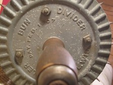 Antique 1907 Miller Bun
