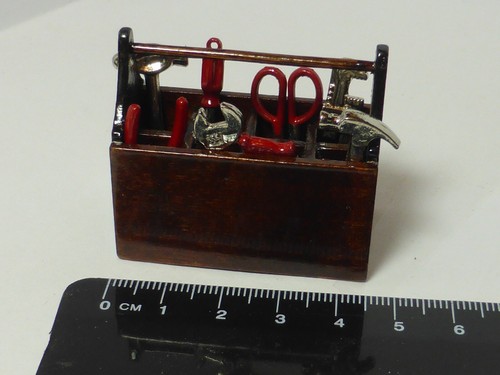 Scale tool box with - tool,