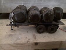 Siku Bale Trailer Converted With  Bales 