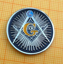 Masonic Tie Lapel Pin Badge -