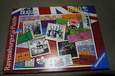 Rare Ravensburger The Beatles Tickets 1000 Jigsaw Puzzle