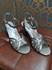 Ladies Pewter Silver Wedding