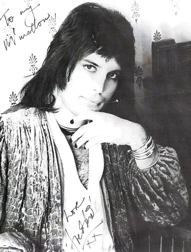 Freddie mercury signed - freddie,