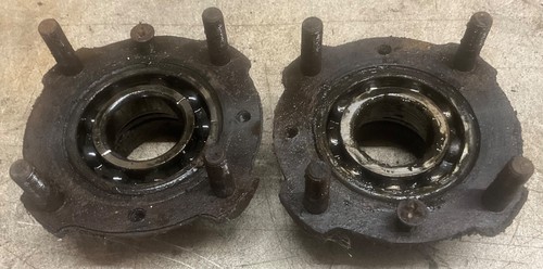 Morris minor rear wheel - rear,