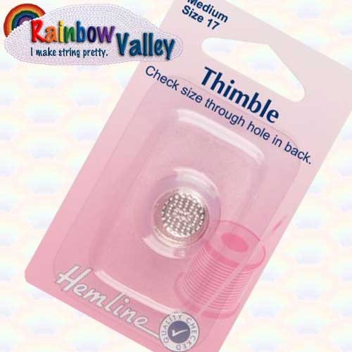 Metal sewing thimble - metal,