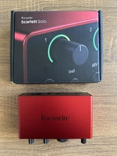 Focusrite Scarlett Solo 4th