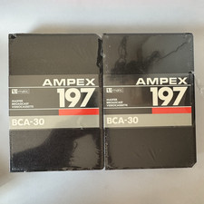 2x AMPEX 197 BCA-30 Umatic