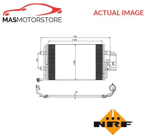 Air con condenser nrf - a/c,