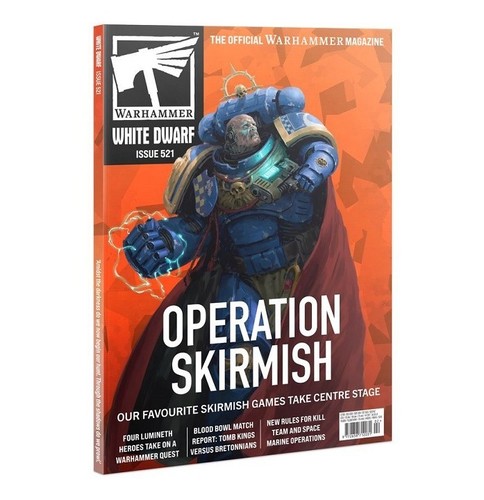 White dwarf magazine - white, issue