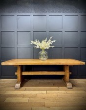 Rustic oak refectory - rustic,