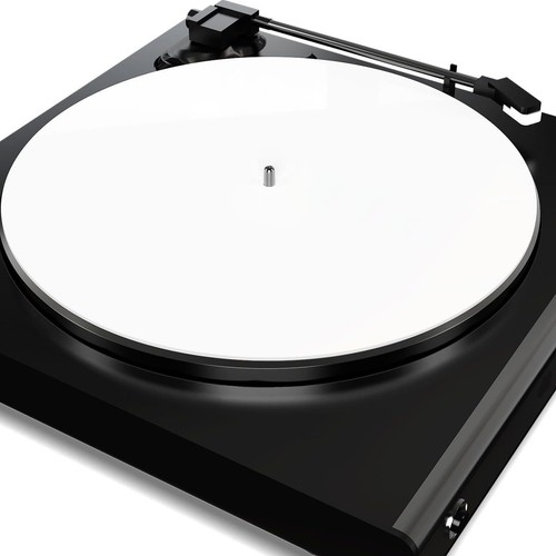 12in record player turntable - record,