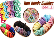 5CM Thick strong Hair Ties women girls School Endless Hair Elastic Bobbles Bands
