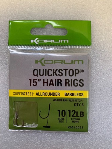 Korum big fish hair rigs - 15'',
