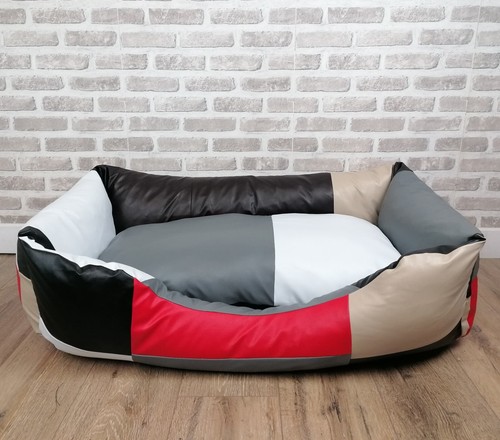 Patchwork faux leather - faux,