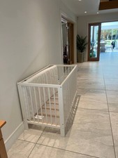 IKEA COT + Mattress   GULLIVER Cot, white, 60x120 cm