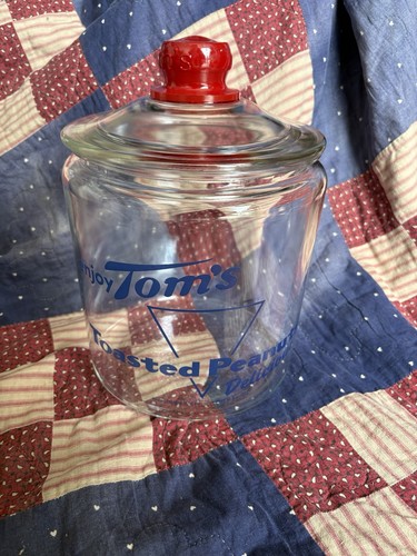 Toms toasted peanuts glass - peanuts, jar