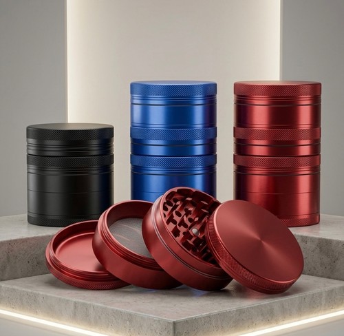 Metal herb grinder durable - metal, –