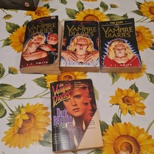 The Vampire Diaries L J Smith Books 1-4 Paperbacks.