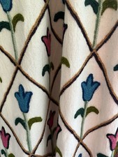 New Hand Stitched Crewel