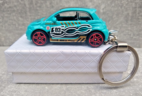 Fiat 500 keychain - fiat,