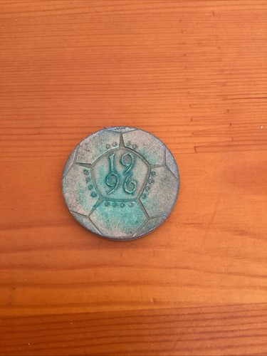 1996 football coin - football,