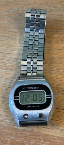 Rare vintage citizen crystron - rare,