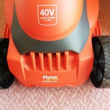 Flymo 40V SimpliStore 300 Li Cordless Lawnmower - Silver Grade
