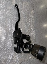 GENUINE BMW F650 GS HAND BRAKE ASSEMBLY FRONT LEVER MASTER CYLINDER SWITCH SMOKE