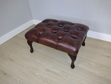 Real Leather Chesterfield