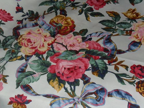 Vintage fabric cotton made - vintage, in