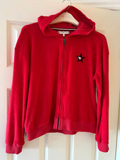 Girls Tommy Hilfiger Zip through soft towelling hoody / 164cm 10-13 yo