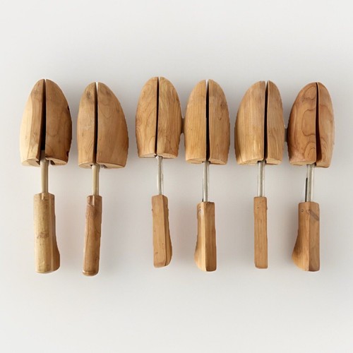 Lot wooden vintage - of,