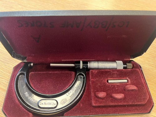 Starrett micrometer - 1"-2",