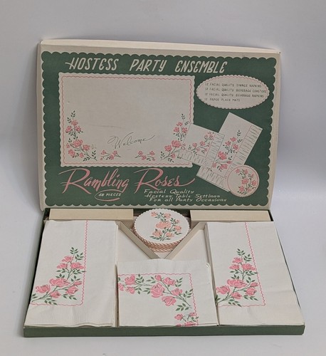 Vtg 1950 hostess set - vtg,