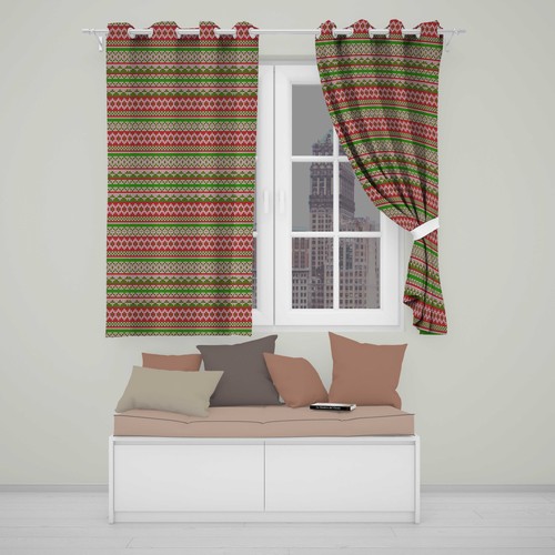 Blackout eyelet curtains - eyelet,