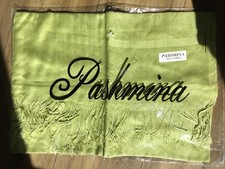 PASHMINA 100% Pashmina Lime