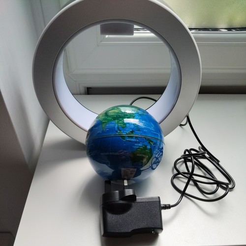 Earth globe floating - floating, and