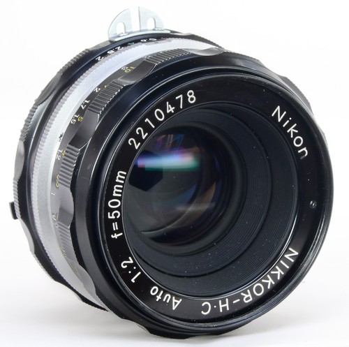 Nikon nikkor 50mm f2 - nikkor-h·c,