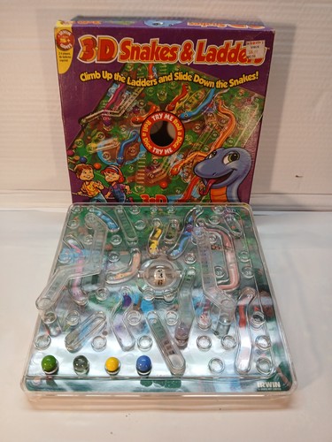 Vintage snakes and ladders - and,