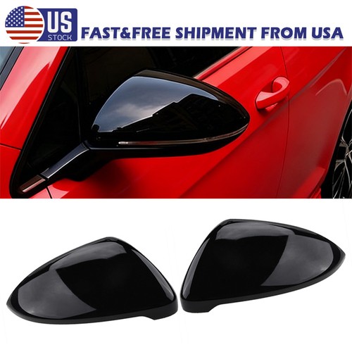 Glossy black side wing - wing, mirror