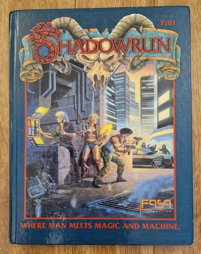 Rpg book shadowrun - book,