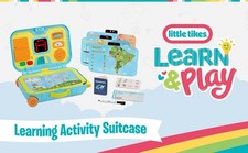 Little Tikes Play Learning Activity Suitcase-Interactive and Educational BNIB