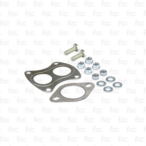 Exhaust front pipe fitting - front,