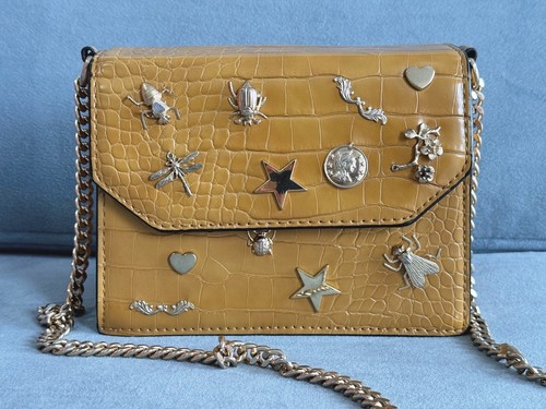 Zara mustard yellow faux - zara,