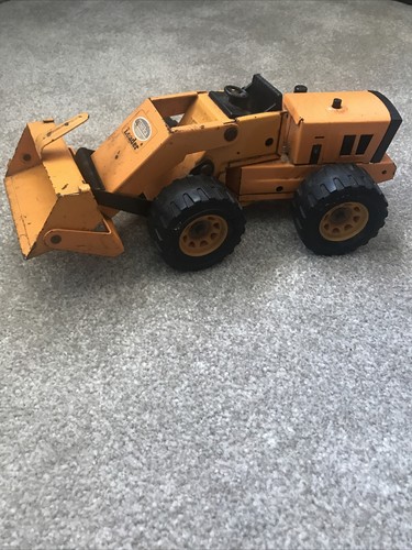 Tonka front loader - front, orange