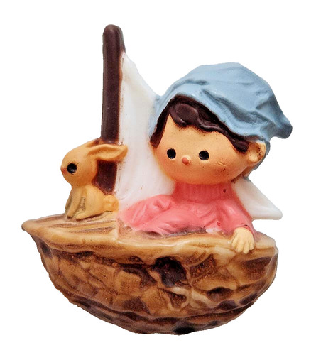 Hallmark pin vintage pixie elf - pin,